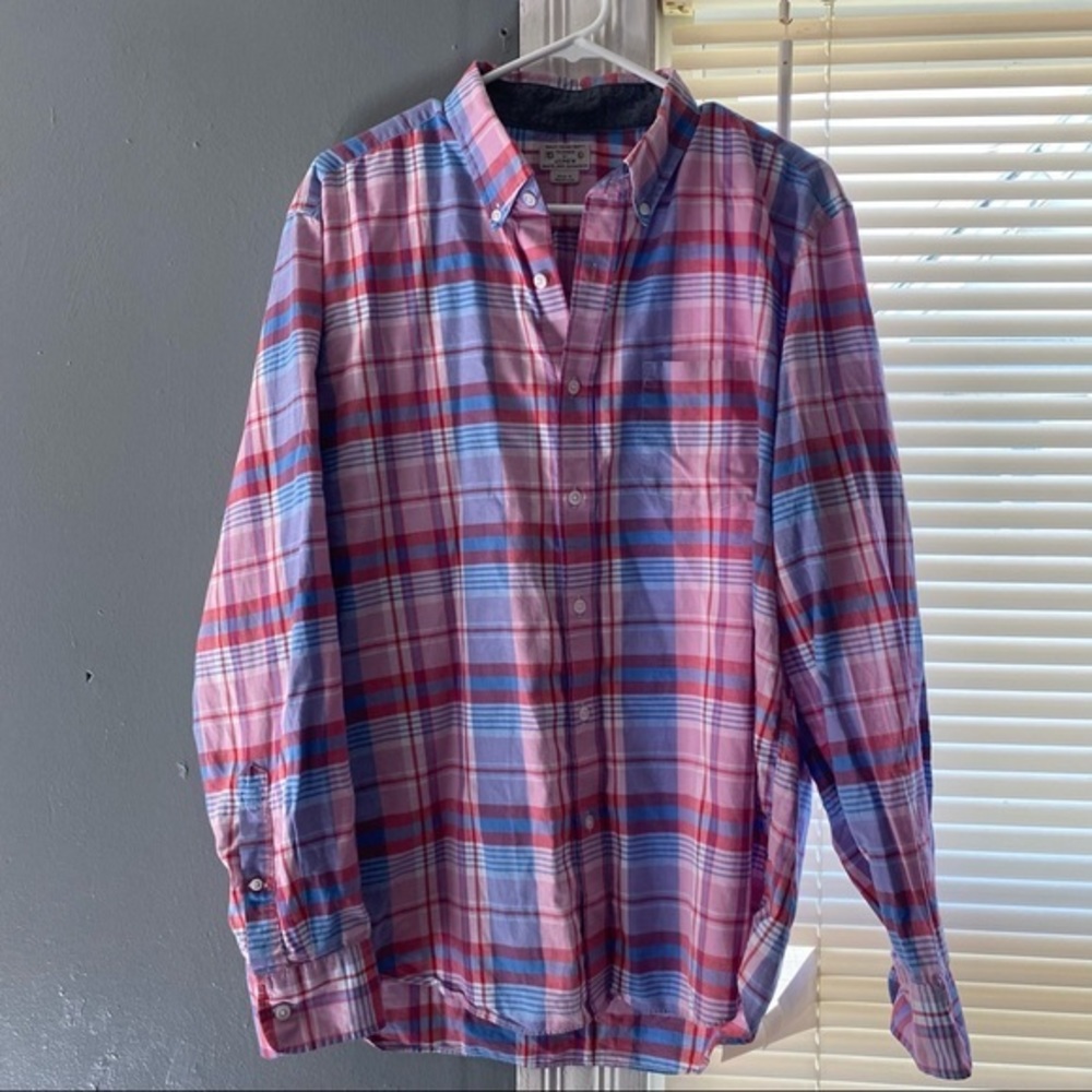 J. Crew Plaid Button Down Long Sleeve Shirt